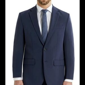 Chaps Single Breasted 2-Button Sport Coat Wool Blend 38R Like New